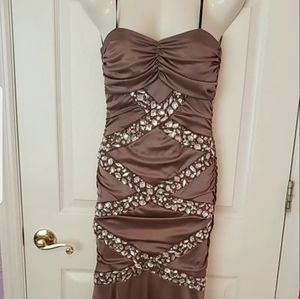Mermaid style halter dress